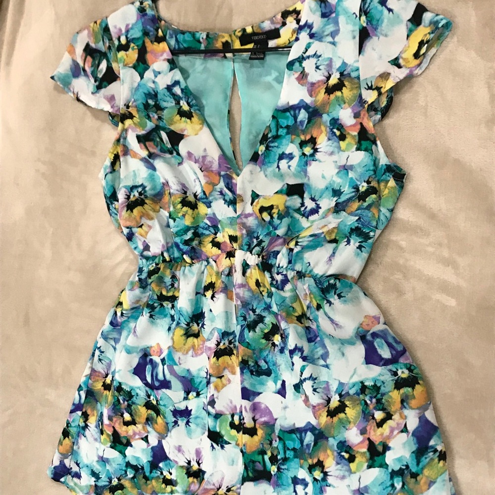 Floral Romper
